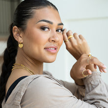 Load image into Gallery viewer, Angel Gold Earrings