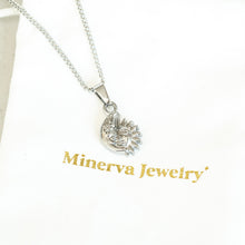 Load image into Gallery viewer, Moon Sun Pendant Necklace