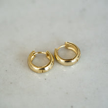 Load image into Gallery viewer, Acia Gold Huggie Hoop