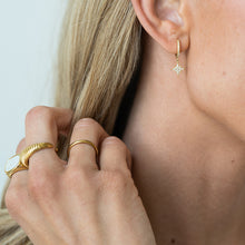 Load image into Gallery viewer, Night Court Huggie Earrings