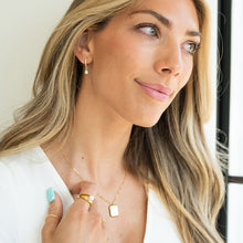 Load image into Gallery viewer, Dangly Gem Earrings