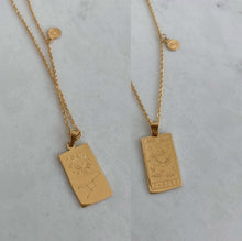 Load image into Gallery viewer, Zodiac Sign Gold Pendant Necklace