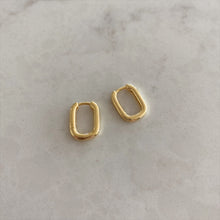 Load image into Gallery viewer, Nicole Tiny Hoop Silver Earrings