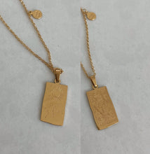 Load image into Gallery viewer, Zodiac Sign Gold Pendant Necklace