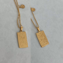 Load image into Gallery viewer, Zodiac Sign Gold Pendant Necklace