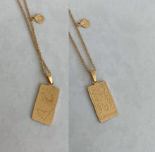 Load image into Gallery viewer, Zodiac Sign Gold Pendant Necklace