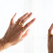 Load image into Gallery viewer, Shea Gold Dome Ring