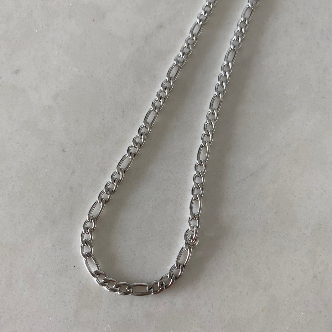 Figaro Silver Chain Necklace