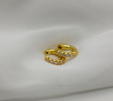 Load image into Gallery viewer, Diana Gold Hoop Earrings