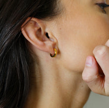 Load image into Gallery viewer, Taylor Huggie Hoops