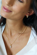 Load image into Gallery viewer, Sparkle 18k Gold Necklace