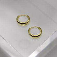 Load image into Gallery viewer, Lux Minimal Hoops 16mm