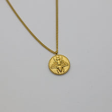 Load image into Gallery viewer, Gold Bee Pendant