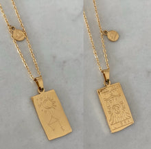 Load image into Gallery viewer, Zodiac Sign Gold Pendant Necklace