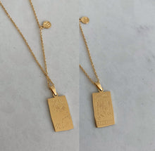 Load image into Gallery viewer, Zodiac Sign Gold Pendant Necklace