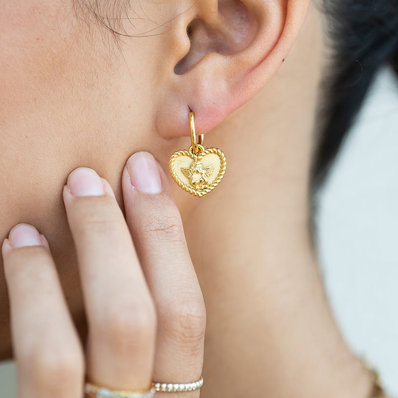 Angel Gold Earrings