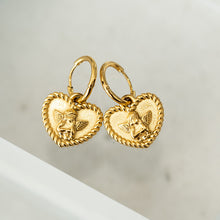 Load image into Gallery viewer, Angel Gold Earrings

