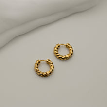 Load image into Gallery viewer, Connie Tiny Twist Earrings
