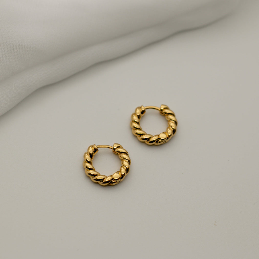 Connie Tiny Twist Earrings