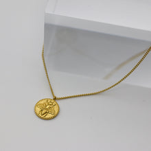 Load image into Gallery viewer, Gold Bee Pendant
